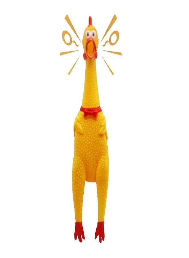 PET FUN Combo Pack of 2 | Squawking Rubber Chicken Dog Toy & Paw Shaped Cat Toy with Catnip & Silvervine | Interactive Squeaky & Licking Wall Ball for Pets - Image 2